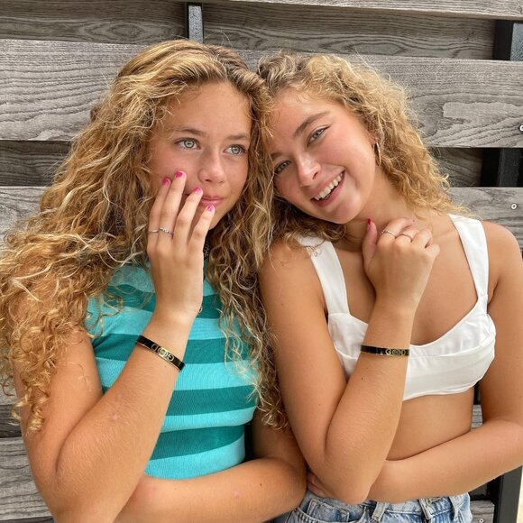 Religious Christian Cross Bracelet for Women with Encouragement Message, Gold Pl - Picture 6 of 7